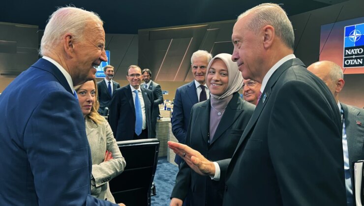 Erdoğan ve Biden, NATO Önderler Doruğu’nda Görüştü