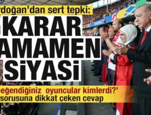 Erdoğan’dan UEFA’ya Sert Tepki: Tamamen Siyasi Bir Karar! Dikkat Çeken Arda Güler Sözleri