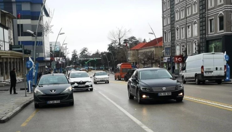 Erzurum’da Haziran Ayında 2 Bin 992 Taşıtın Dönemi Yapıldı