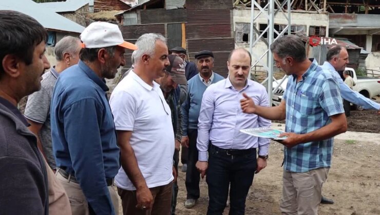 Erzurum’da Sel Felaketinin Yaraları Sarılıyor