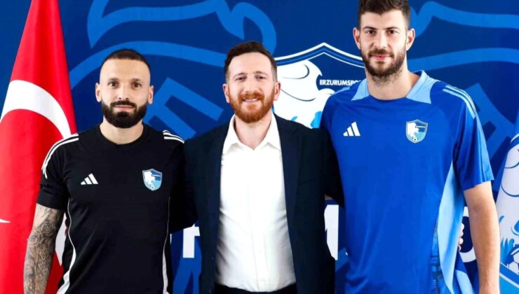 Erzurumspor, Süleyman Koç ve Göktuğ Bakırbaş’la Yeniden Anlaştı