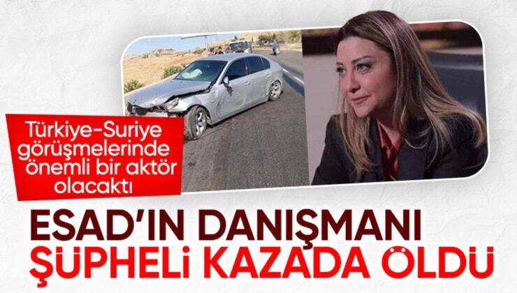 Esad’ın Danışmanı Luna El Şibil Trafik Kazasında Yaşamını Yitirdi