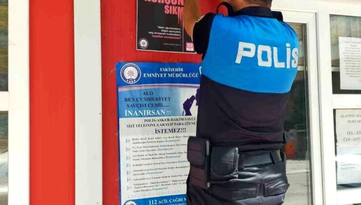 Eskişehir’de Polis-Halk Bağlantıları İçin Bilgilendirme Çalışmaları