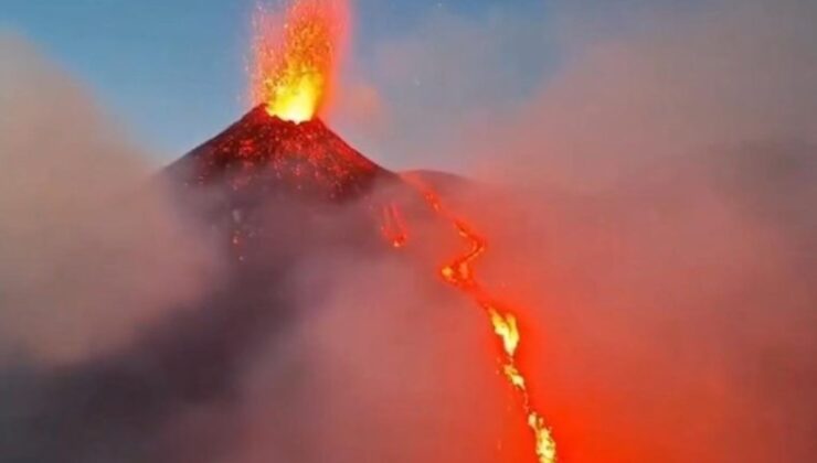 Etna Yanardağı Faaliyete Geçti