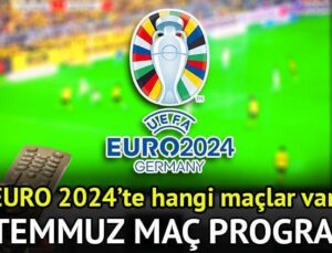 EURO 2024 5 Temmuz Çeyrek Final Maç Takvimi | Avrupa Futbol Şampiyonası’nda Bugün Hangi Maçlar Var, Saat Kaçta? Bugün Kimin Maçı Var?