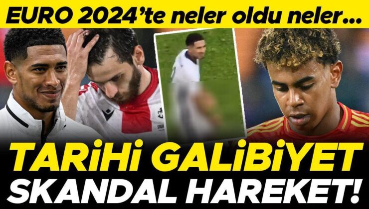 EURO 2024’te Tarihi Galibiyet ve Skandal Hareket! İspanya ve İngiltere Turladı, Gürcistan ile Slovakya Veda Etti…