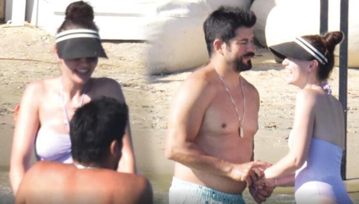 Fahriye Evcen ve Burak Özçivit Bodrum’da Baş Başa