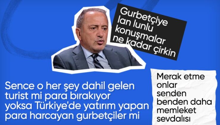 Fatih Altaylı’dan Gurbetçiler Hakkında Çirkin Sözler