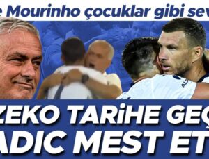 Fenerbahçe’de Dzeko Tarihe Geçti, Tadic Mest Etti! Jose Mourinho’dan Çocuklar Gibi Sevindi