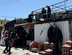 Fethiye’de İş Yerinde Çıkan Yangın Söndürüldü