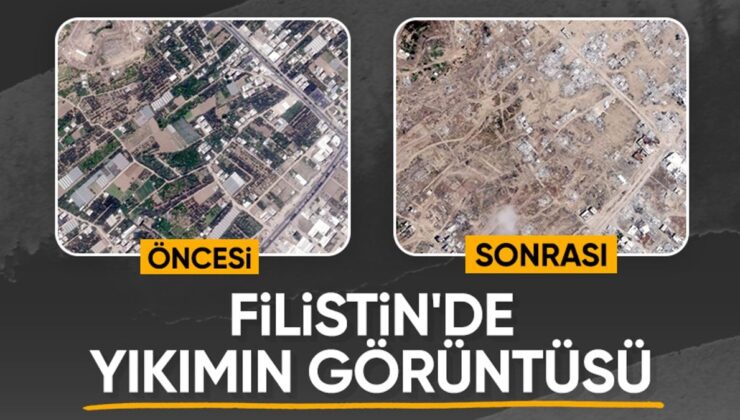 Filistin’deki Yıkımın Görüntüsü