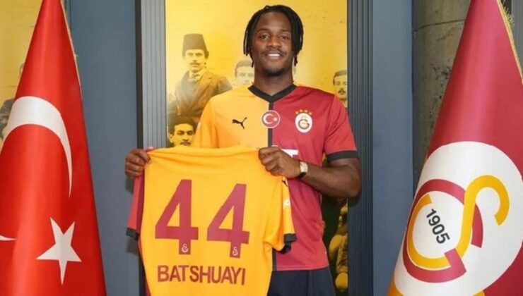 Galatasaray Formasını Giyen Batshuayi: Devler Ligi’nde Oynayacağım İçin Memnunum