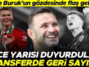 Galatasaray İçin Transfer Gelişmesini Gece Yarısı Duyurdular! Okan Buruk’un Gözdesi Mctominay…