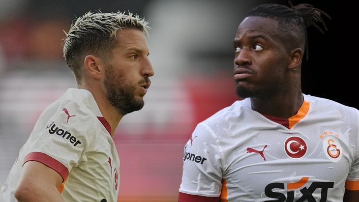 Galatasaray’da Michy Batshuayi Gösteri Yaptı! Dries Mertens Hayran Bıraktı