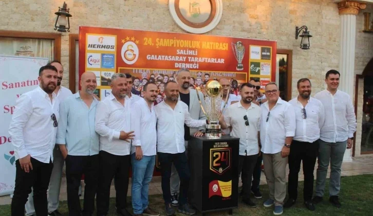 Galatasaray’ın 24. Şampiyonluk Kupası, Salihli’de Taraftarlarla Buluştu