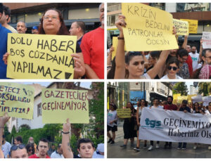 Gazeteciler İzmir’de Sokağa Çıktı: ‘Geçinemiyoruz, Haberiniz Olsun’