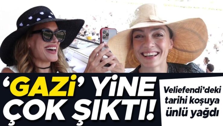 ‘Gazi’ Yine Çok Şıktı! Veliefendi’ye Ünlü Yağdı