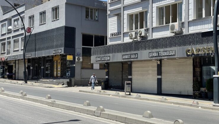 Gaziantep’te Suriyeli İşletmeciler Protestolar Sonrası Dükkanlarını Açmadı