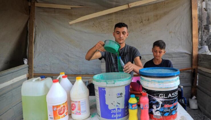 Gazze’de İsrail Saldırısı Nedeniyle Kişisel Temizlik Ürünleri Sıkıntısı Yaşanıyor