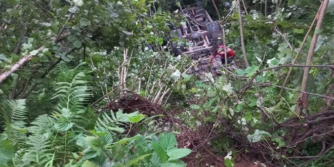 Giresun’da Alımlı Fındık Bahçesine Uçtu: 2 Ölü