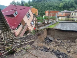 Giresun’da Şiddetli Yağışlar Sel ve Heyelanlara Neden Oldu