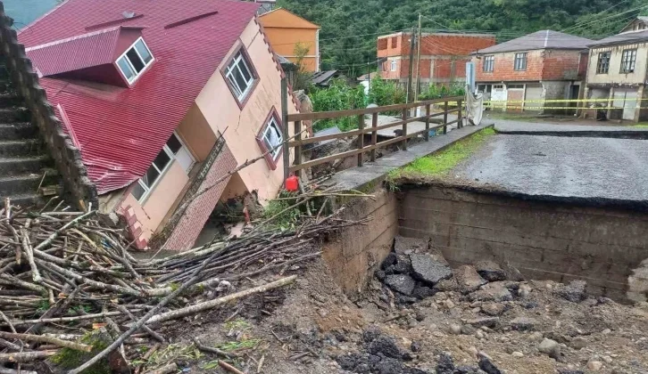 Giresun’da Şiddetli Yağışlar Sel ve Heyelanlara Neden Oldu