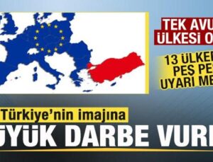 Gündemden Düşmüyor! Türkiye’nin İmajına Büyük Darbe Vurdu! Tek Avrupa Ülkesi Oldu