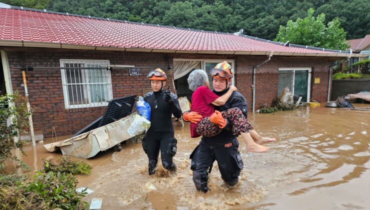 Güney Kore’de Sel ve Toprak Kayması: 4 Ölü, 1 Kayıp