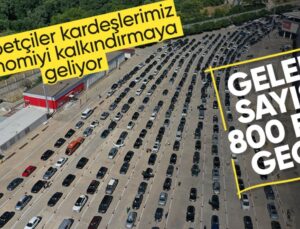 Gurbetçilerin Yurda Gelişleri Yoğun Olarak Sürüyor: 800 Bin Kişi Geldi