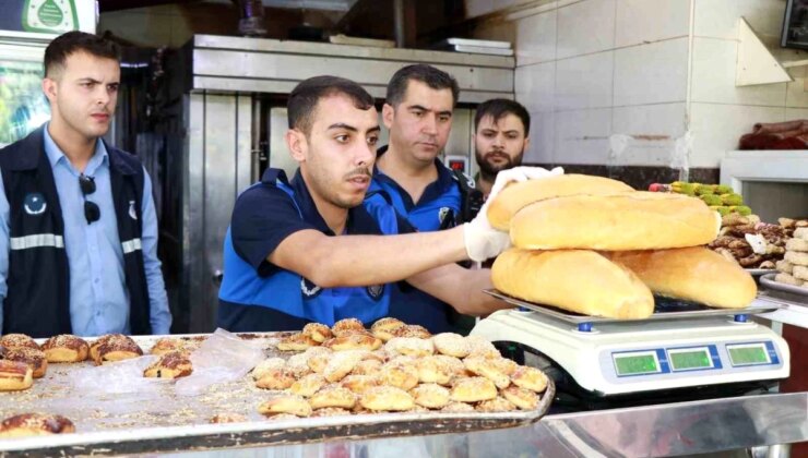 Haliliye Belediyesi Zabıta Müdürlüğü Pide Fırınlarına ve Unlu Mamullerine Denetim Yapıyor