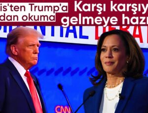 Harris, Canlı Yayında Trump ile Müsabakaya Hazır