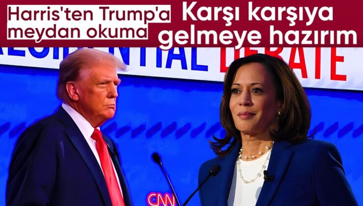 Harris, Canlı Yayında Trump ile Müsabakaya Hazır