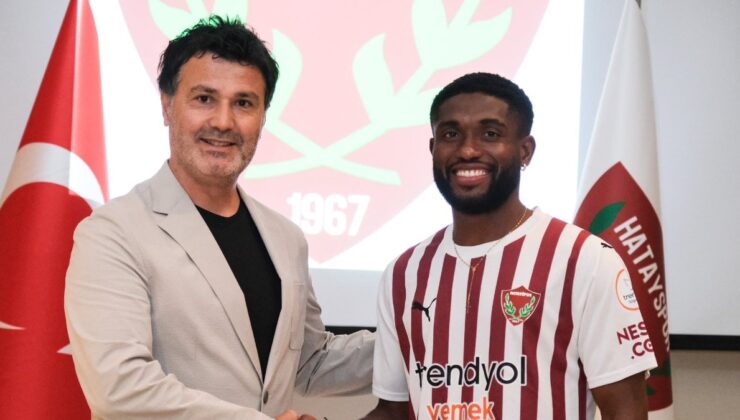 Hatayspor, Funsho Bamgboye ile Sözleşme İmzaladı