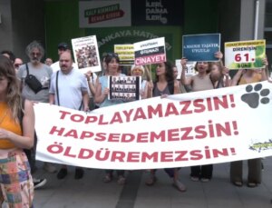 Hayvan Hakları Savunucuları Ankara’da Kanun Teklifini Protesto Etti