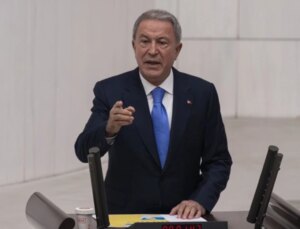 Hulusi Akar, CHP’li Vekilin ‘Mavi Vatan’ Sözüne Tepki Gösterdi