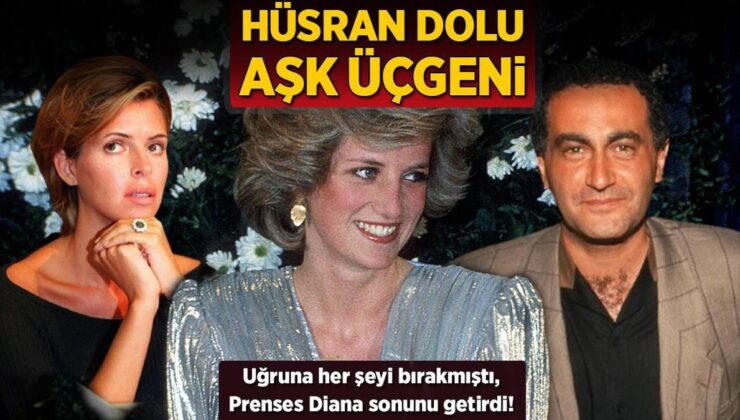 Hüsran Dolu Aşk Üçgeni! Uğruna Her Şeyi Bırakmıştı, Prenses Diana Sonunu Getirdi