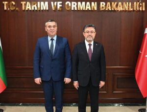 İbrahim Yumaklı, Bulgar Mevkidaşı Tahov ile Görüştü