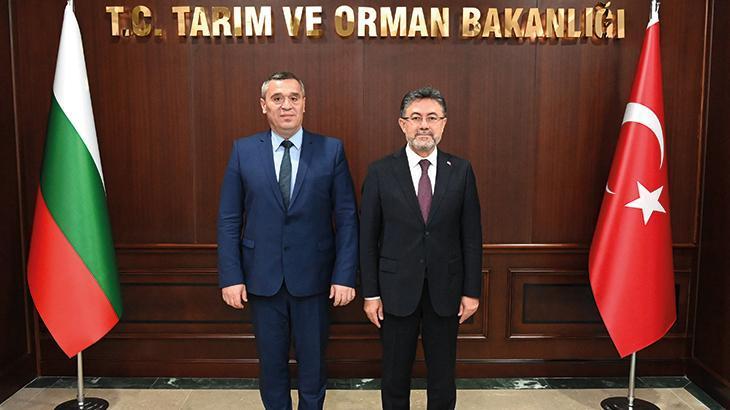 İbrahim Yumaklı, Bulgar Mevkidaşı Tahov ile Görüştü