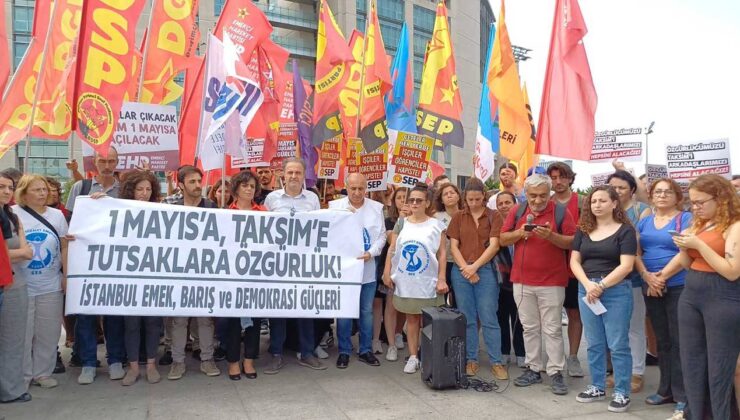 İlk Kez Hâkim Karşısına Çıkan 1 Mayıs Tutukluları İçin Açıklama: Taksim’e Yürümek Suç Değildir!