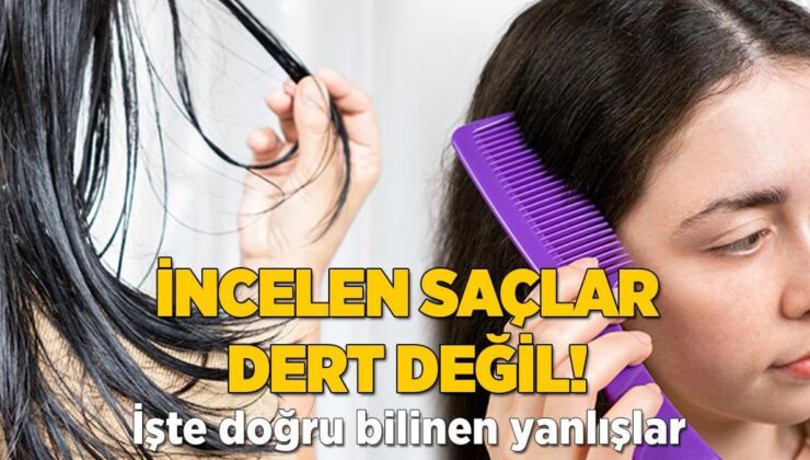 İncelmeye Başlayan Saçları Dönüştürün! Doğru Sanılıyor, Saça Zarar Veriyormuş