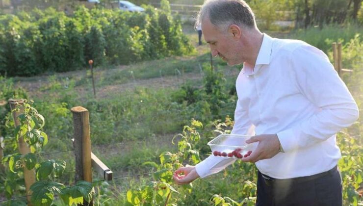 İnegöl’de Çiftçiye Ücretsiz Toprak Tahlili Desteği