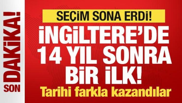 İngiltere’de Seçim Sona Erdi! 14 Yıl Sonra Bir İlk! Tarihi Farkla Kazandılar…