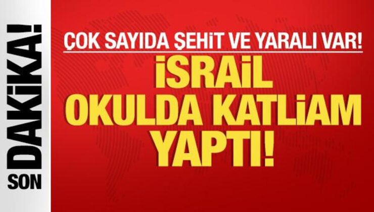 İsrail, Han Yunus’ta Okula Sadırdı: 29 Şehit