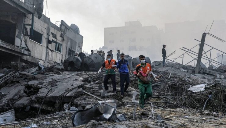 İsrail Ordusu Gazze’de Bir Evi Bombaladı: 6 Ölü