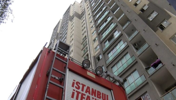 İstanbul’da 23 Katlı Binada Yangın Paniği