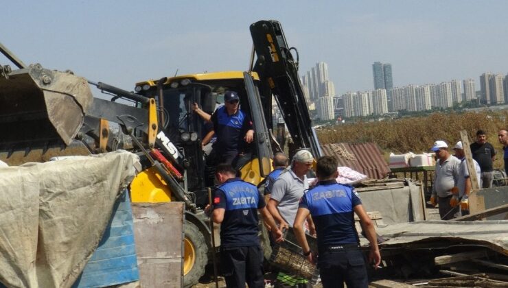 İstanbul’da Kaçak Yapılar Yıkıldı