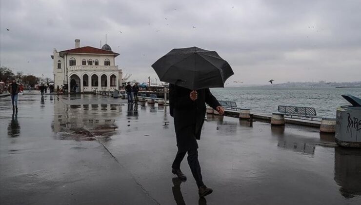 İstanbul’un Bazı Bölgelerinde Yağış Etkili Oluyor