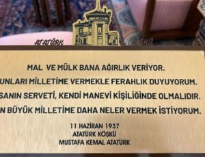 İşte Atatürk’ün Vasiyeti