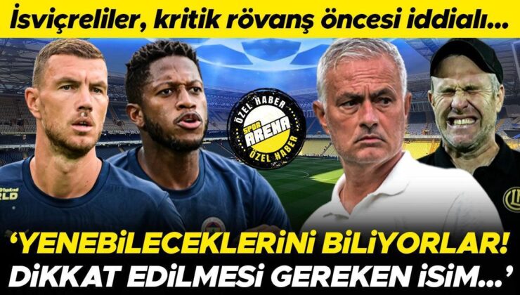 İsviçreliler, Fenerbahçe – Lugano Rövanşı İçin Argümanlı: Galibiyet Alabileceklerini Biliyorlar | En Dikkat Edilmesi Gereken İsim…