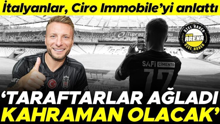 İtalyanlar, Beşiktaş’ın Yeni Transferi Ciro Immobile’yi Anlattı: ‘Taraftarlar Ağladı, Türkiye’de Kahraman Olacaktır’